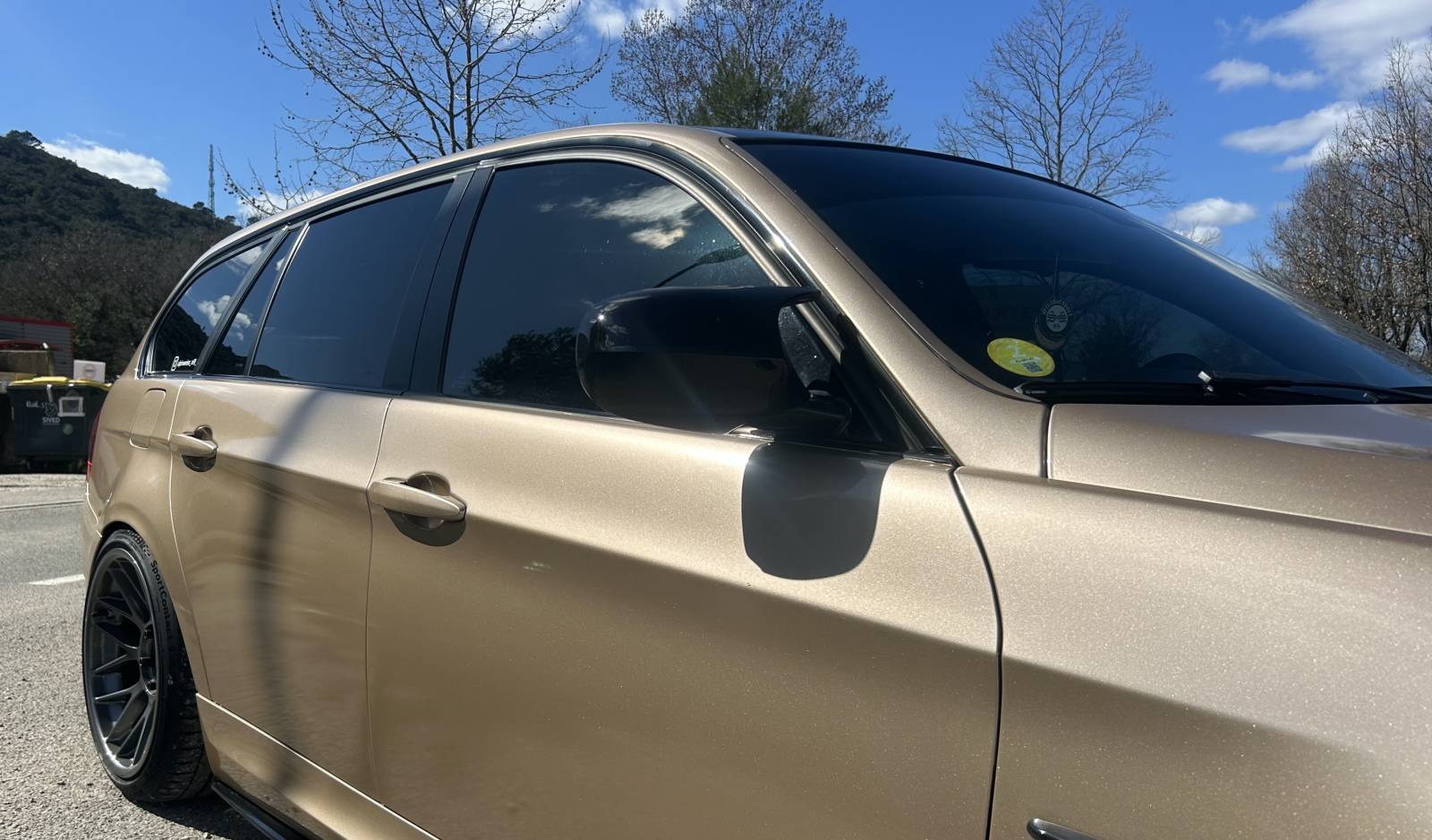 vitres teintées bmw dans le var 