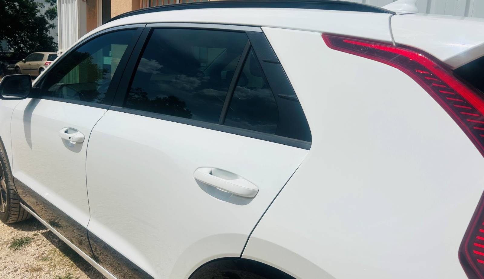 pose vitres teintées kia niro