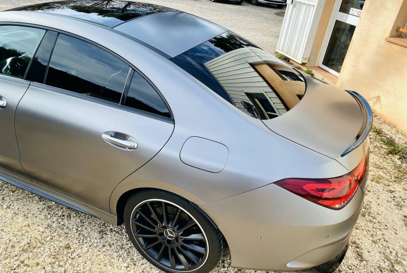 Pose de film teinté pour vitres auto et toit ouvrant à Draguignan Var